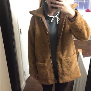 Fuzzy Teddy Coat